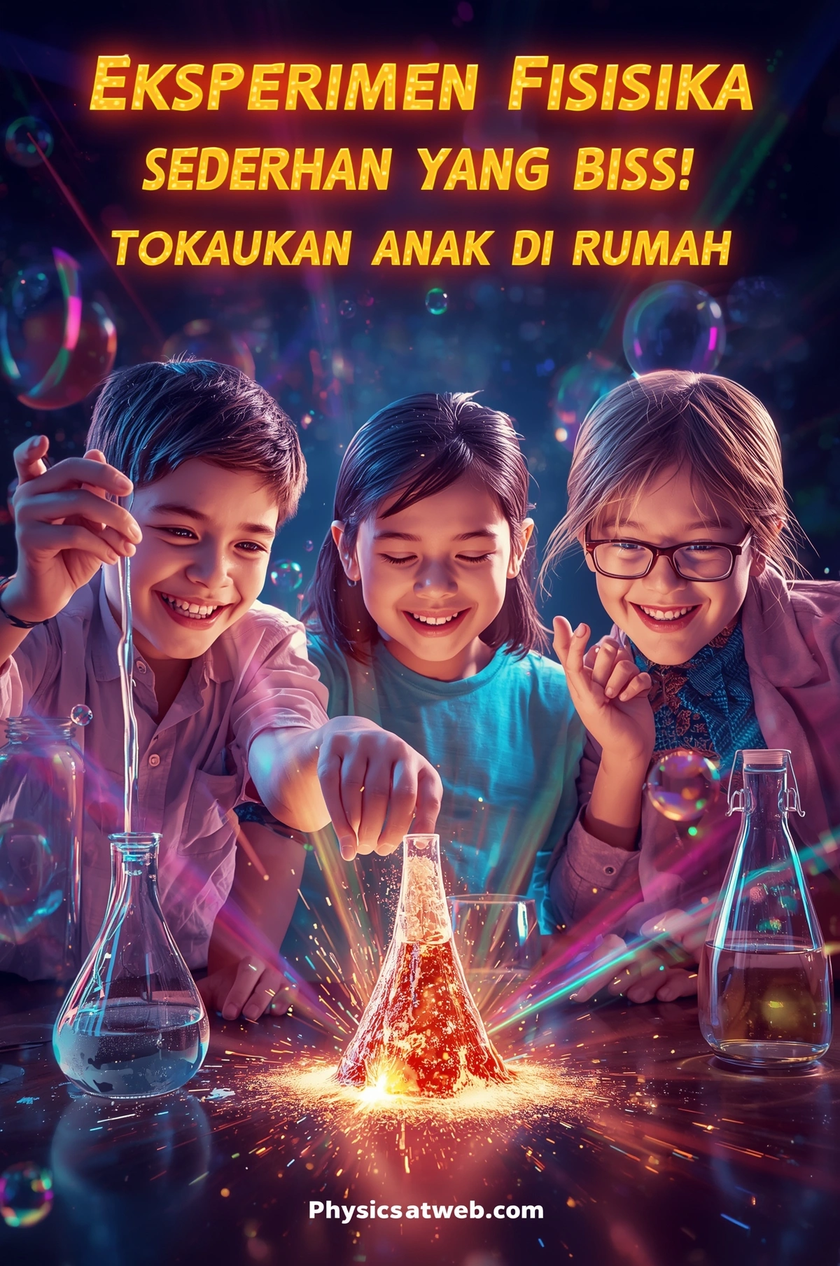 Eksperimen Fisika Sederhana yang Bisa Dilakukan Anak di Rumah